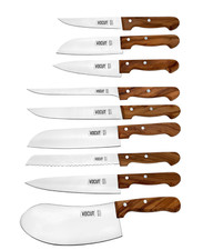 Solingen Kochmesser Edelstahl scharf Profi Küchenmesser Germany Gravur möglich