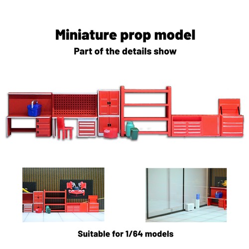 Diorama auto reparatur - diorama,