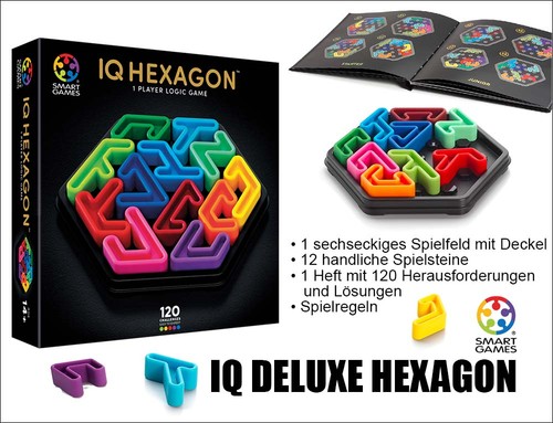 Smart games deluxe - iq, hexagon