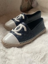 CHANEL Espadrilles 39 Leder