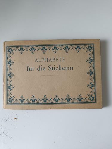 Alphabete für die stickerin - alphabete,