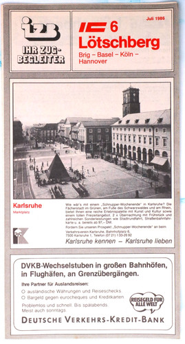 Bundesbahn fahrplan ihr - -,
