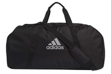Adidas Duffel-Bag Tiro, Sporttasche, Gr. L, GH7253, schwarz / weiß, Neu & OVP