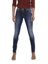 Only Damen Jeans onlSHAPE REG SK DNM JEANS REA4488 - Skinny Fit - Dark Blue