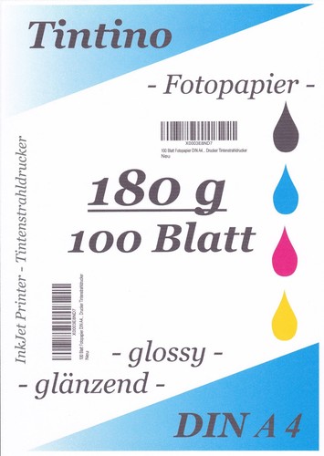 Tintino fotopapier 100 blatt - 100,