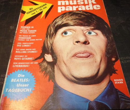 Musikparade 1965 ringo - musikparade, 38/1965