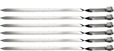 6x Edelstahl Spiesse 60cm 2cm