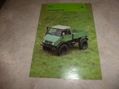 Prospekt unimog 600 - prospekt,
