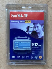 SanDisk Memory Stick PRO Speicherkarte 512 MB MagicGate - Neu & OVP