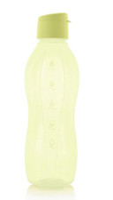 Tupperware EcoEasy Trinkflasche 1 l in hellgrün mit Clipverschluß - NEU