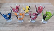 7x Cinzano Gläser Cin Cin