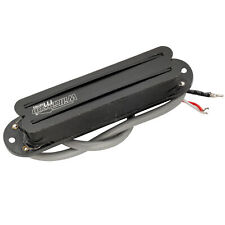 Wilkinson Low Gauss Black Hot Rail Single Coil Size Humbucker Guitar Neck Pickup