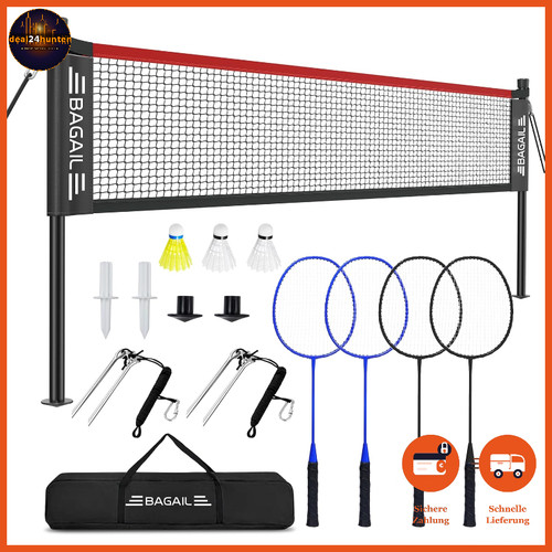 Badmintonnetz set 1 - badmintonnetz-set, 1,55m
