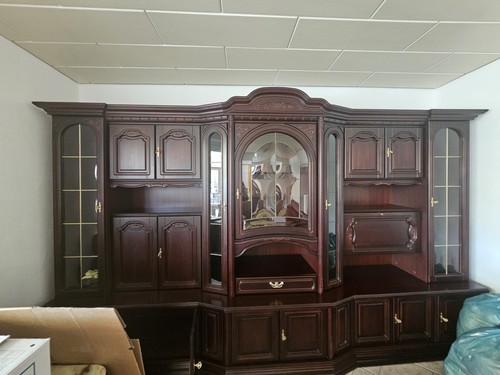 Wandschrank mahagoni - wandschrank,