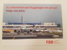WERBEKARTE AK  - FLUGHAFEN