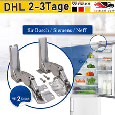 2x Scharnier Türscharnier Kühlschrank für BOSCH SIEMENS 00481147 481147 Neff AEG