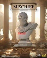 Mischief by Abel Octoban 12inch Polystone Bust Statue Figure Limited to 200 New