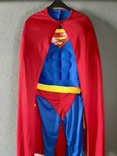 Karneval Fasching Kostüm SUPERMAN original DC Comic Lizenz Mottoparty Gr.S