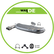 Endschalldämpfer für VW Golf