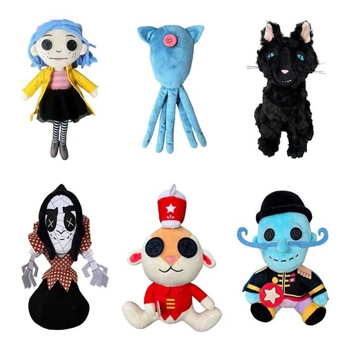 Coraline plüschpuppe weich - coraline,