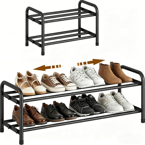 Schuhregal metall ausziehbar - schuhregal,