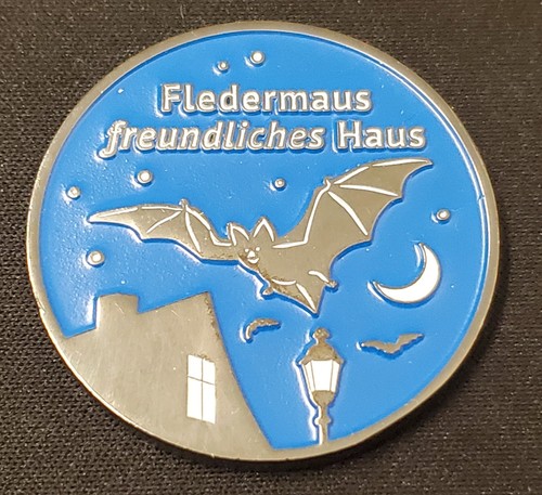 Fledermaus geocoin des - fledermaus-geocoin, nabu