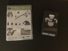 Stampin Up Stempel Cozy Critters und Stanze Fuchs Weihnachten Eule Fuchs Mütze