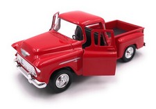 Modellaut Chevrolet Stepside Pick Up Truck Auto 1:34-39 Rot