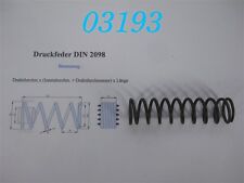 DRUCKFEDER DIN 2098  2,5 x 20 x 85
