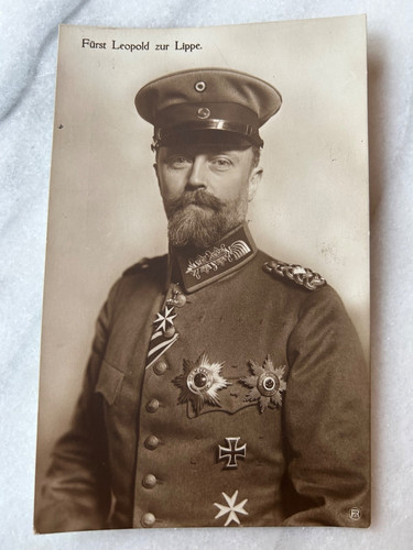 Ansichtskarte furst leopold - ansichtskarte,
