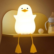 LED Nachttischlampe Nachtlicht Touch Atmosphäres Dimmbar Enten Kinder Nachtlicht