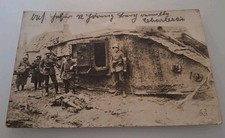 WK.1 AK Foto Tank Panzer Sturmtruppe Stahlhelm Gefallener 
