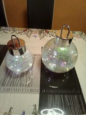 Kugeln leuchtend 2 er Set