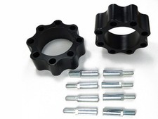 Spurverbreiterung schwarz vorne alle mit 156 - 144 mm Lochkreis für Quad ATV