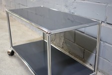 USM Haller Lowboard Regal Tisch Beistell-Tisch 75x35 anthrazitgrau Ablage