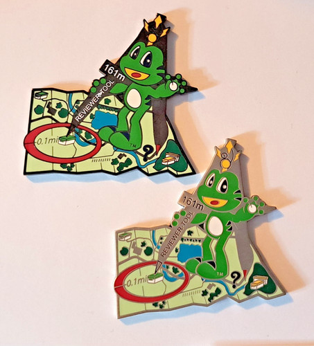 Reviewer tool geocoin 2er set - reviewer,