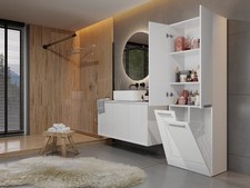 Badezimmer-Hochschrank mit 2
