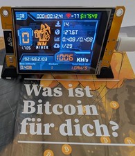  1005KH/s!!!  Big Bitcoin Nerd Miner - 2,8"  Display inkl. Ständer- NM Miner