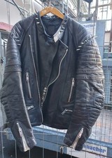 schwere Motorradlederjacke Gr