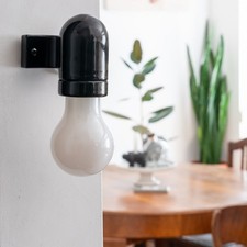 Retro Porzellan E27 Deckenleuchte Wandleuchte Lampenfassung Glasiert