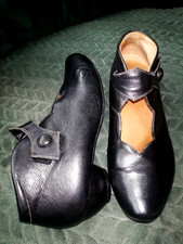 THINK! echt Leder ,Pumps, Halbschuhe, Gr.39, schwarz