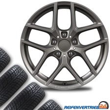 4x Alu Ganzjahresreifen Kompletträder für Skoda Fabia/Roomster Reifen 205/45R16