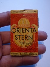 Alte leere Zigarettenschachtel