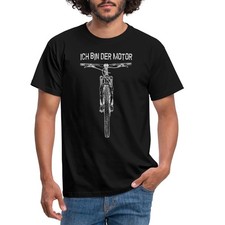 Ich Bin Der Motor Mountainbike MTB Fahrrad Männer T-Shirt