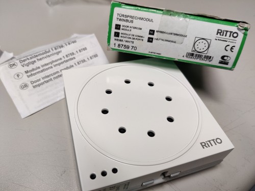 Ritto twinbus türsprechmodul - ritto,