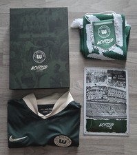 VfL Wolfsburg 80 Jahre Jubiläum Trikot Box Limitiert Größe L