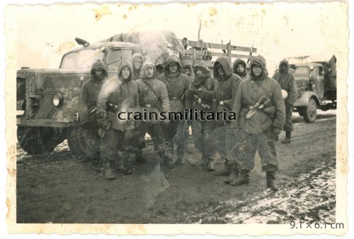 Orig foto soldaten winter - foto,