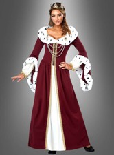 Märchen Königin Kostüm für Damen - Traumhaft schönes Kleid für Karneval & Events