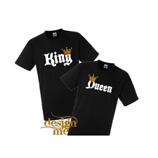 Sprüche T-Shirt King Queen