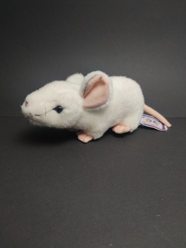Kuschelwuschel maus weiß - |,